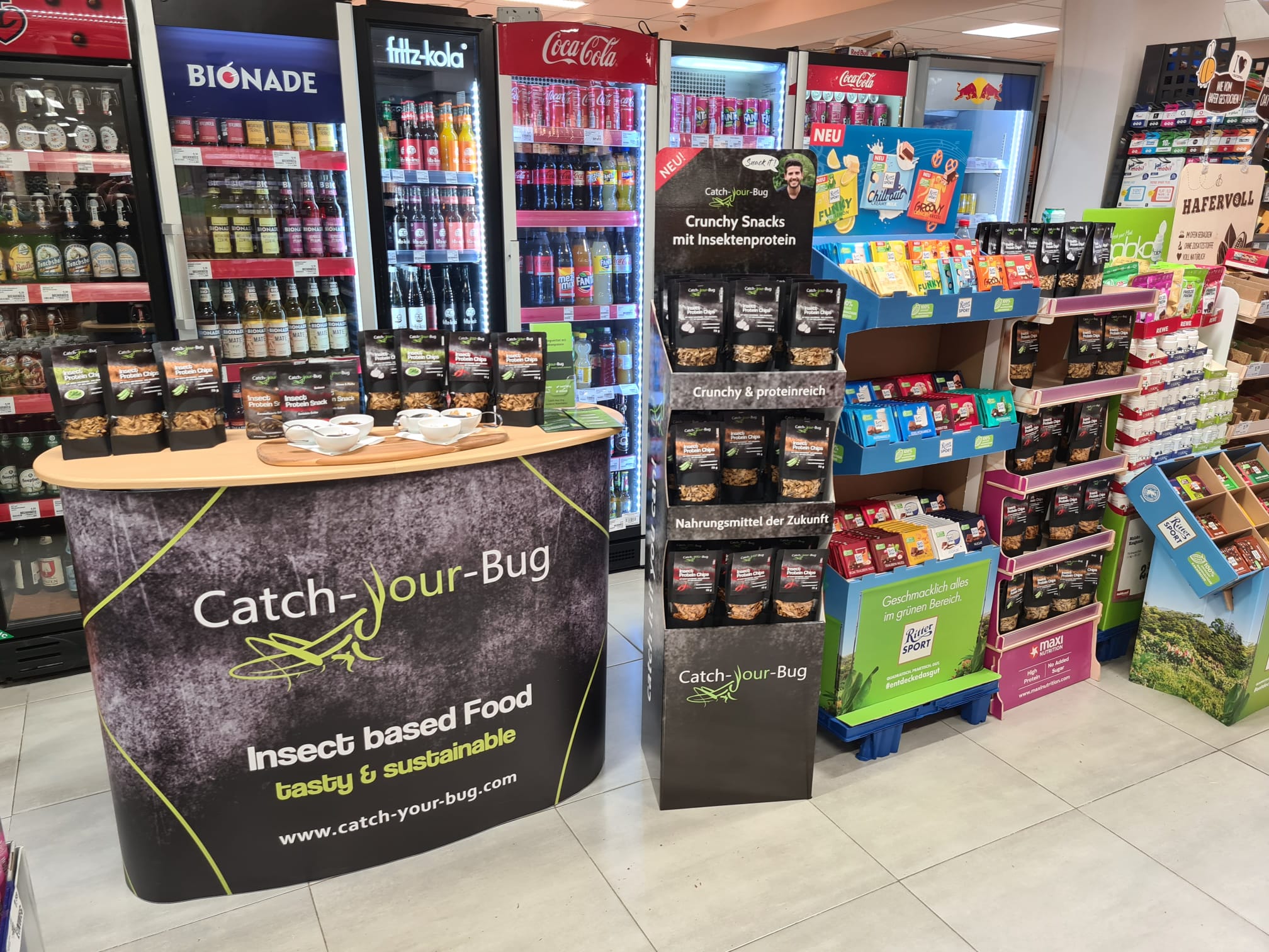 Essbare Insekten im Supermarkt